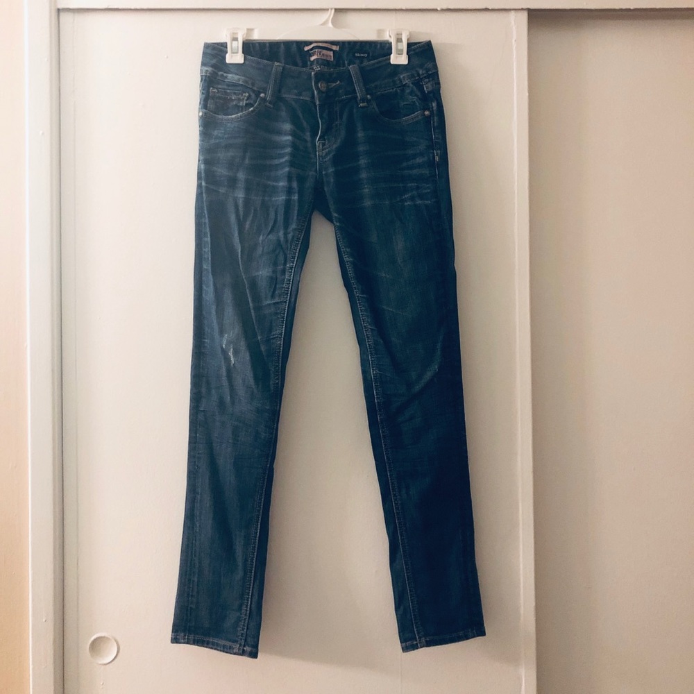 Express Skinny Jeans - Dark Wash